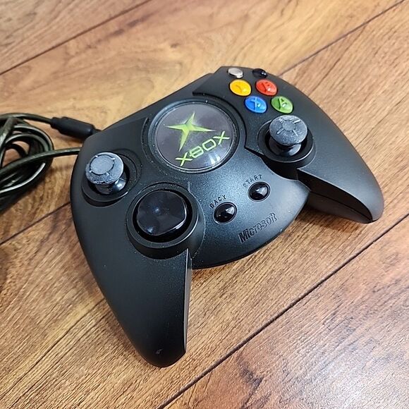 Microsoft Xbox Duke Controller X08-17160 – OEM Original Black Wired Gamepad - Picture 2 of 11